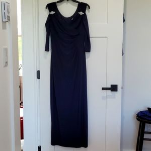 Navy blue dress